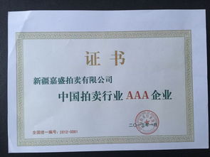 新疆嘉盛拍賣有限責(zé)任公司喀什拍賣分公司15